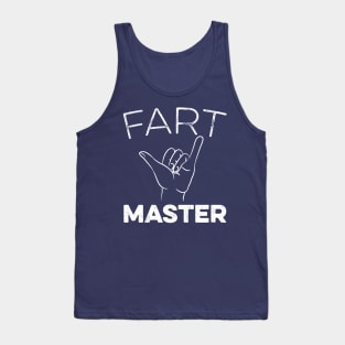 Fart Master Funny Humor Gift For Guys Tank Top